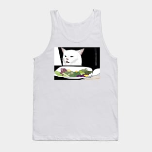 Table cat fanart Tank Top